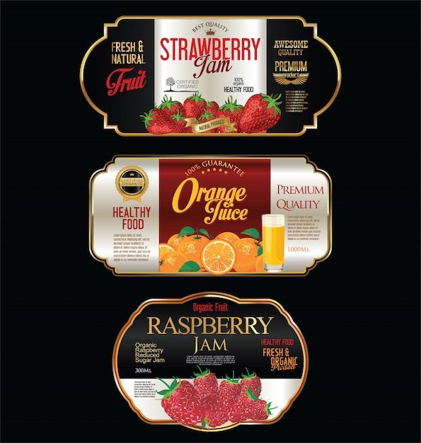 Shining premium Labels