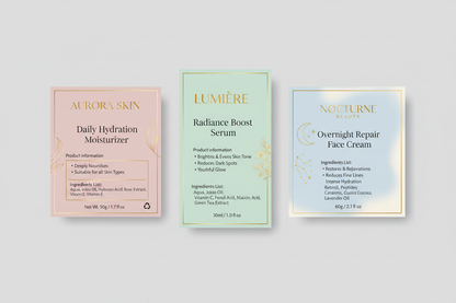 cosmetic labels