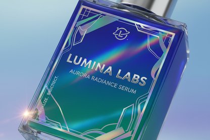 label with with attritive uv  